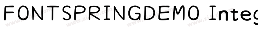 FONTSPRINGDEMO Integ字体转换